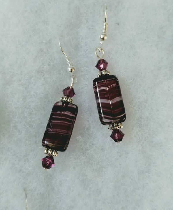 Purple Czech Glass