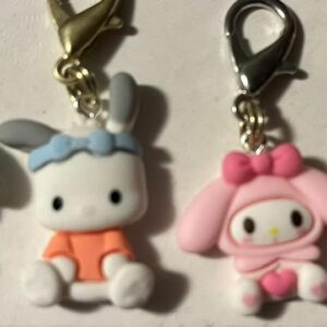 Anime kawaii Zipper Pulls