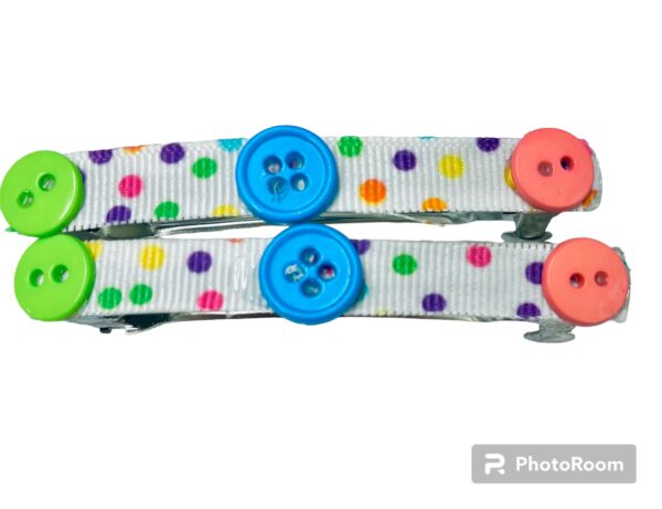 Barrette Polka Dots
